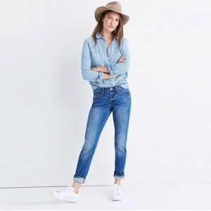 Madewell The Slim Boyjean in Walton Wash